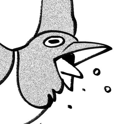 A familiar crow from a long running webcomic series